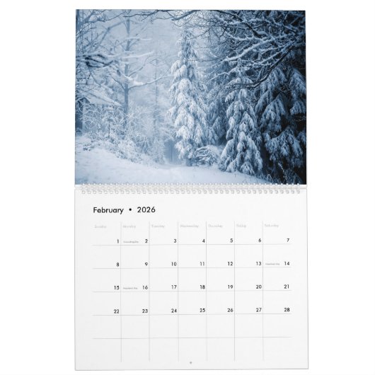 Het leven is als vier seizoenen 2025 kalender (Feb 2026)