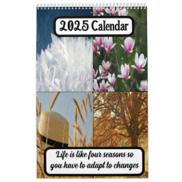 Het leven is als vier seizoenen 2025 kalender