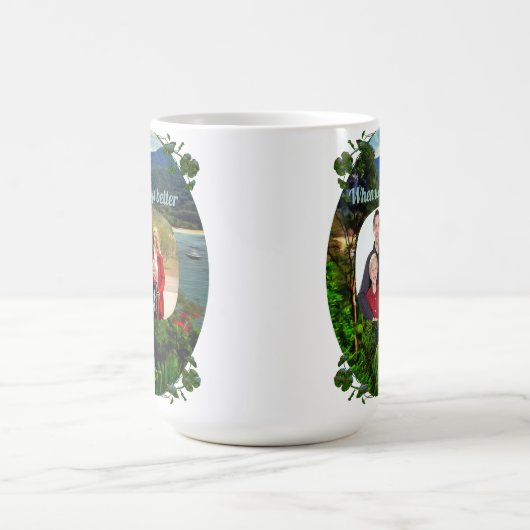 Het leven is altijd beter 0828 koffiemok (Center)