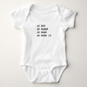 Het leven is BASIC Romper (Voorkant)