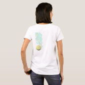 Het leven is Beachy Shell Swirls T-shirt (Achterkant volledig)