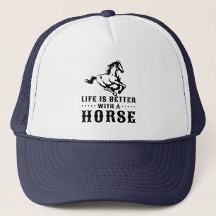 HET LEVEN IS BEETER MET EEN PAARD  TRUCKER PET