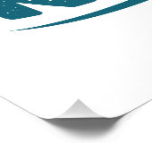 Het leven is beter aan de rivier de White Water Ra Perfect Poster (Hoek)