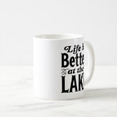Het Leven Is Beter Aan Het Meer Koffiemok (Voorkant rechts)