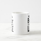 Het Leven Is Beter Aan Het Meer Koffiemok (Center)