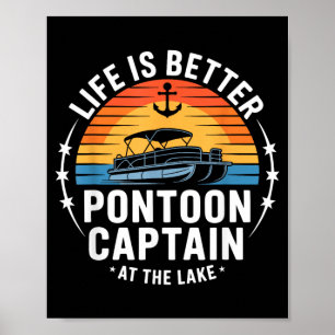 Het Leven Is Beter Aan Het Meer ntoon Kapitein Boo Poster