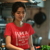 Het leven is beter als Chiropractische mama op één T-shirt