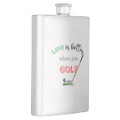 Het leven is beter als je golf, Cool Flacon (Rechts)