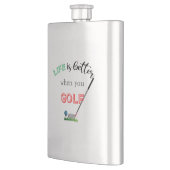 Het leven is beter als je golf, Cool Flacon (Links)