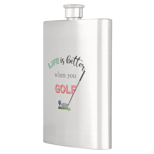 Het leven is beter als je golf, Cool Flacon (Links)