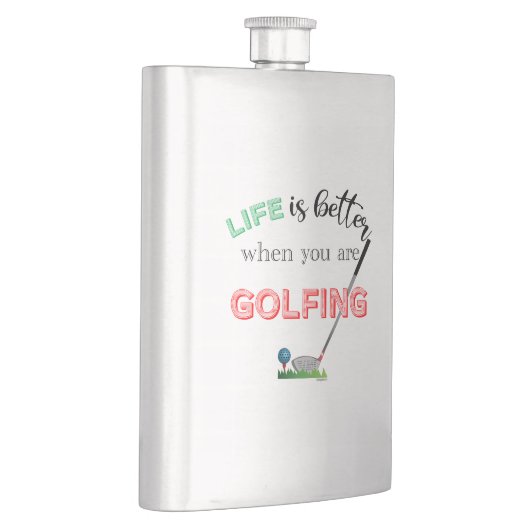 Het leven is beter als je Golf speelt, Cool Flacon (Rechts)