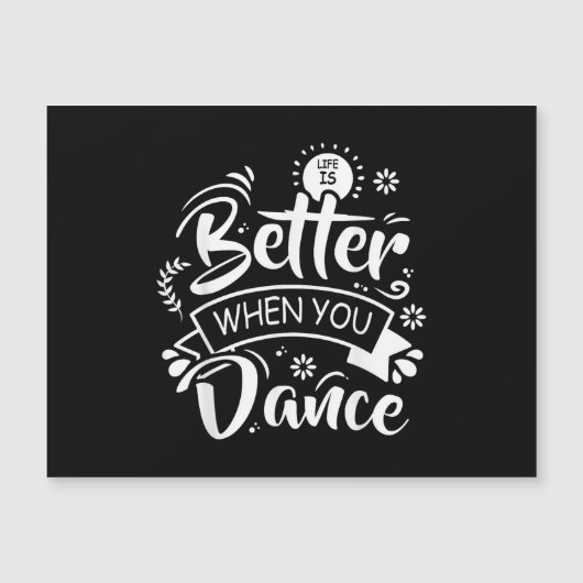 Het Leven Is Beter Als Je Grappig Danst Danser Dan (Voorkant)