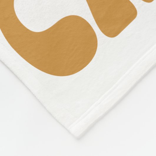 Het leven is beter als je kampt fleece deken (Hoek)