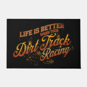 Het leven is beter als je onverharde races deurmat (Voorkant)