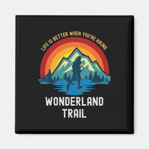 Het leven is beter als je over het Wonderland Trai Magneet
