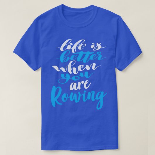 Het leven is beter als je weggaat 3 t-shirt (Design voorkant)