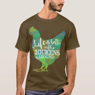 Het leven is beter als kiploper t-shirt