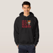 Het leven is beter als Ramen Red Panda Ramen Hoodie (Voorkant volledig)
