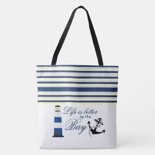 Het leven is beter bij de Baai Tote Bag