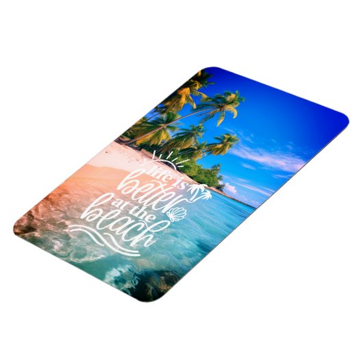 Het leven is beter bij de Beach Magnet Magneet (Linkerzijde)