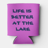 Het leven is beter bij de Lake Koelbox Blikjeskoeler (Voorkant)