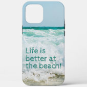 Het Leven Is Beter Bij De Strandgolf Case-Mate iPhone Case (Achterkant)