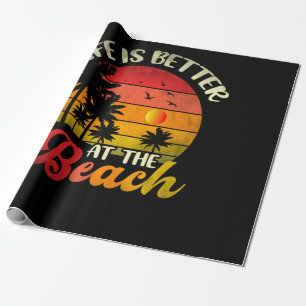 Het leven is beter bij de zomervakantie van de Bea Cadeaupapier