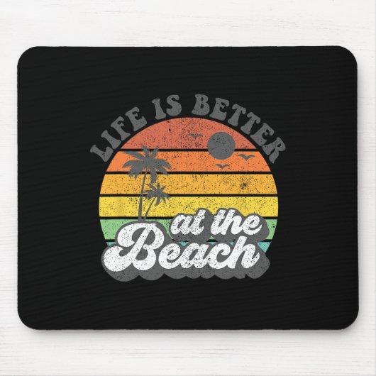 Het leven is beter bij de zomervakantie van de Bea Muismat (Voorkant)