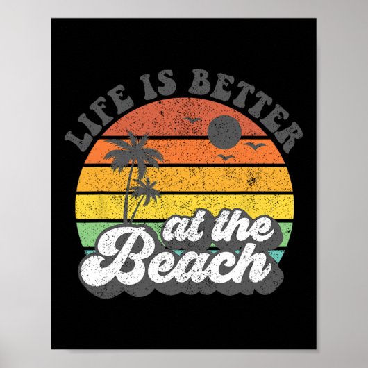Het leven is beter bij de zomervakantie van de Bea Poster (Voorkant)