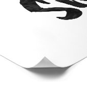 Het leven is beter bij het glimlachen - Inspireren Poster (Hoek)