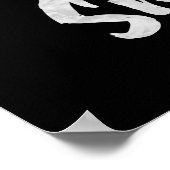 Het leven is beter bij het glimlachen - Inspireren Poster (Hoek)