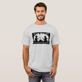 Het leven is beter bij het kampvuur t-shirt (Voorkant volledig)