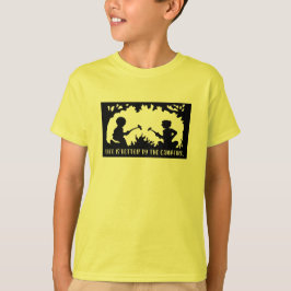 Het leven is beter bij het kampvuur t-shirt