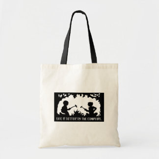 Het Leven Is Beter Bij Het Kampvuur Tote Bag