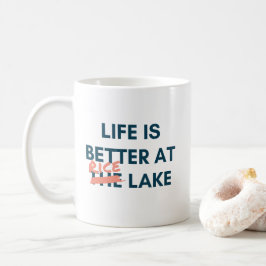 Het leven is beter bij het Rice Lake Koffiemok