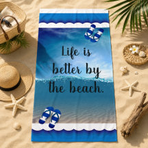 Het leven is beter bij het strand