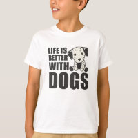 Het leven is beter bij honden met een Dalmatische 