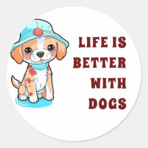 het leven is beter bij honden