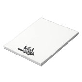 Het leven is beter bij katten | Fun Typografie Notitieblok (Linkerzijde)