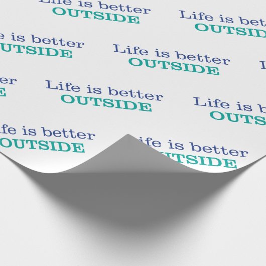 Het leven is beter buiten cadeaupapier (Hoek)