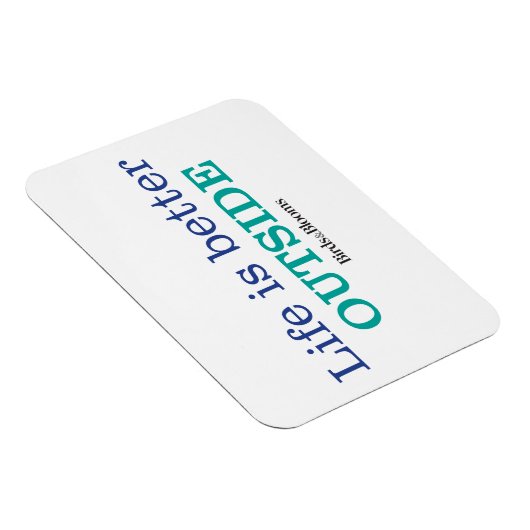 Het leven is beter buiten magneet (Rechterzijde)