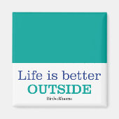 Het leven is beter buiten magneet (Voorkant)