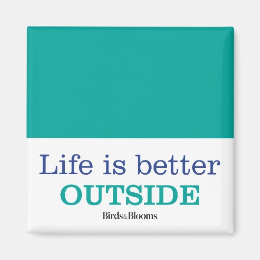 Het leven is beter buiten magneet (Voorkant)