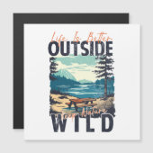 Het leven is beter buiten - Natuur Adventure (Voorkant / Achterkant)