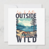 Het leven is beter buiten - Natuur Adventure (Voorkant)