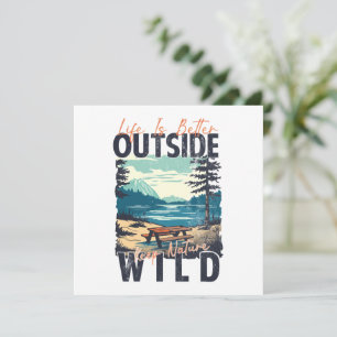 Het leven is beter buiten - Natuur Adventure