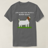Het leven is beter dan het leven van boer. t-shirt (Design voorkant)