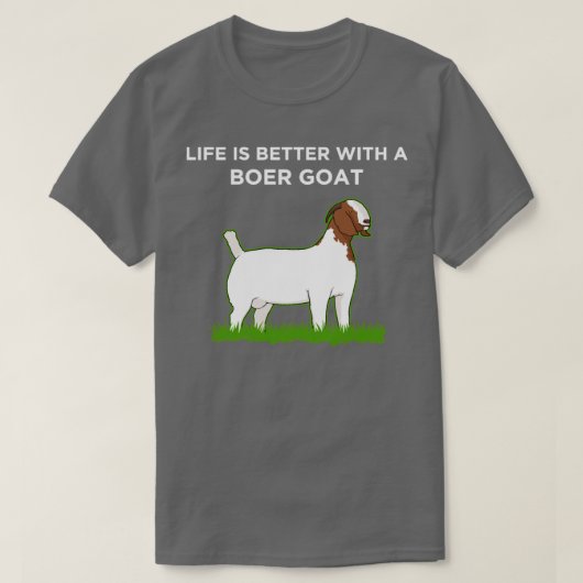 Het leven is beter dan het leven van boer. t-shirt (Design voorkant)