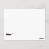 Het leven is beter door het Zee Beach Landscape Br Briefkaart (Achterkant)