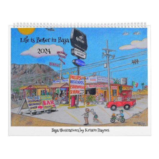 Het leven is beter in Baja Kalender (Hoes)